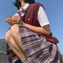 Kasuga (Rose wine) spot original jk uniform Orthodox dress female short pleated students