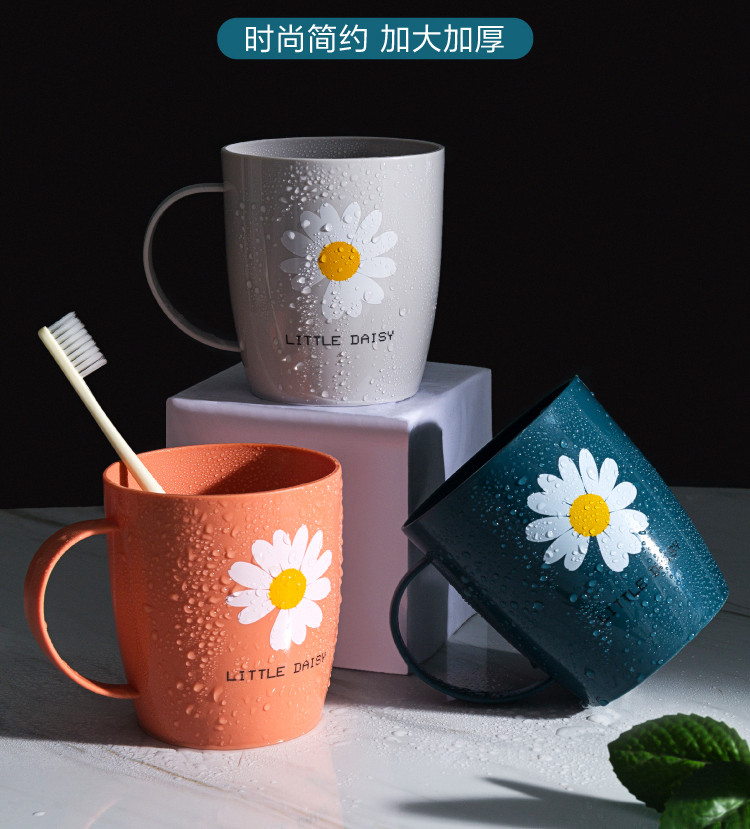 Toothbrushing gargling cup Plastic washing toothbrush cup minimalist for home lovers Ins wind tooth cylinder mouth cup tooth barrel tooth cup