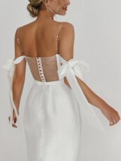 Вечерние платья 欧美女性感落肩珍珠生日派对气质小礼服sexy party evening dress