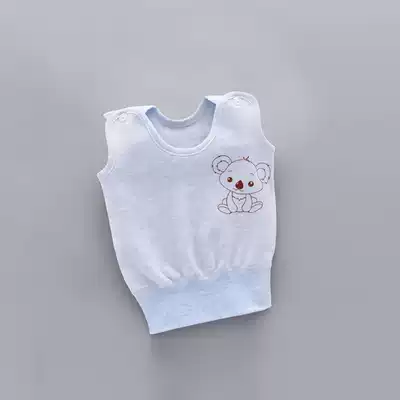 Baby baby vest in autumn wear children double-layer heart vest spring and autumn cotton one year old thick cute