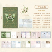 Graduation guest book retro style classmate record middle school and high school graduation growth commemorative book ins high-looking guest book