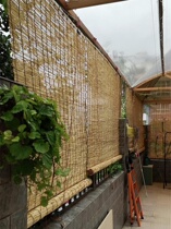 Bamboo Mat Wall Decoration Ceiling Decoration Bamboo Mat Farmhouse Music Specialty Hotel Retro Folk Juku cabin Grass mat Grass