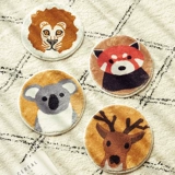 Детский циркулярный стул подушка анти -скользящая творческая подушка для животных брелов