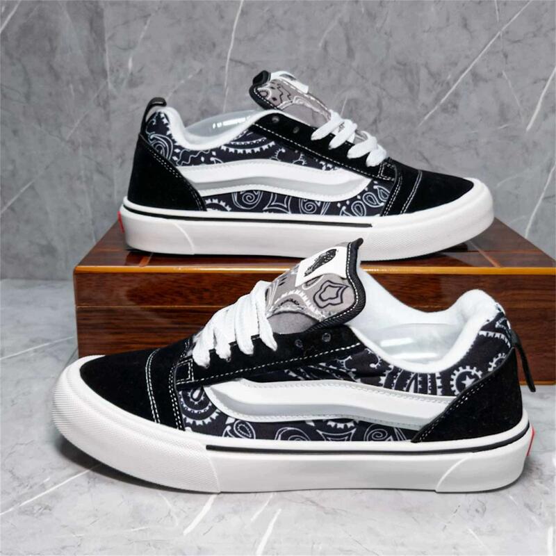 Putian Bread Shoes Knuskool Student Canvas Shoes Classic American Retro Trendy Casual Lightweight Breathable Anti-Odor