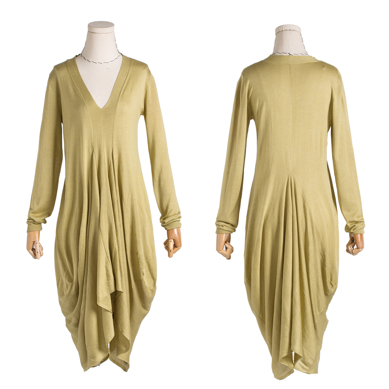 Soul&Freeeka/Floral Splendor No Tags No Labels Sample Clothing with Minor Flaws Wool Cashmere Sweater Coat Dress