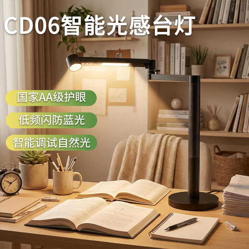 Suitable for Dyson Cd06 Smart Light-Sensing Eye Protection Desk Lamp, Low-Frequency Flicker, Stepless Dimming, Kidsren's Study Desk Lamp, Bedroom Desk Lamp Suitable for Dyson Cd06 Smart Light-Sensing Eye Protection Desk Lamp, Low-Frequency Flicker, Stepless Dimming, Kidsren's Study Desk Lamp, Bedroom Desk Lamp