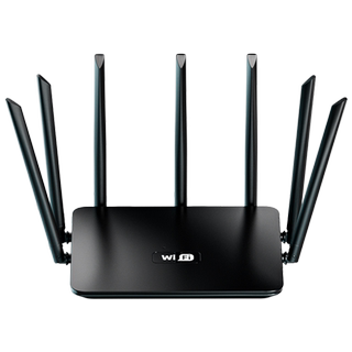 路由器家用高速千兆wifi6全屋无线wifi覆盖穿墙王小型大户型通用5g双频6天线信号强无线网校园网多网口多口