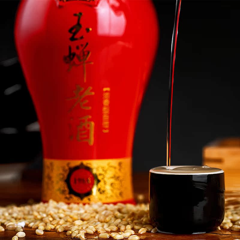 玉蝉老酒·1988 39度500ml 1瓶礼盒装 浓香型白酒 入口柔和