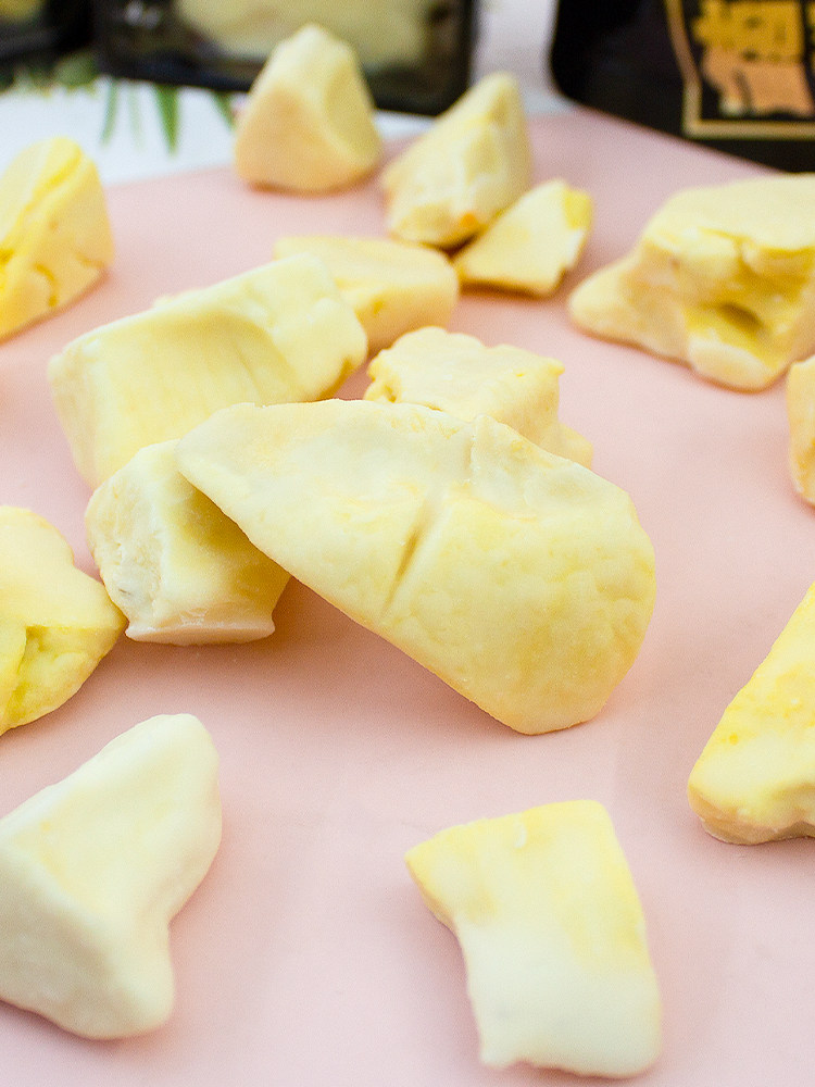 Freeze-Dried Durian Snacks, Individually Packaged Dried Fruit, Authentic Golden Pillow Durian, Thai-Style Fruit Snacks