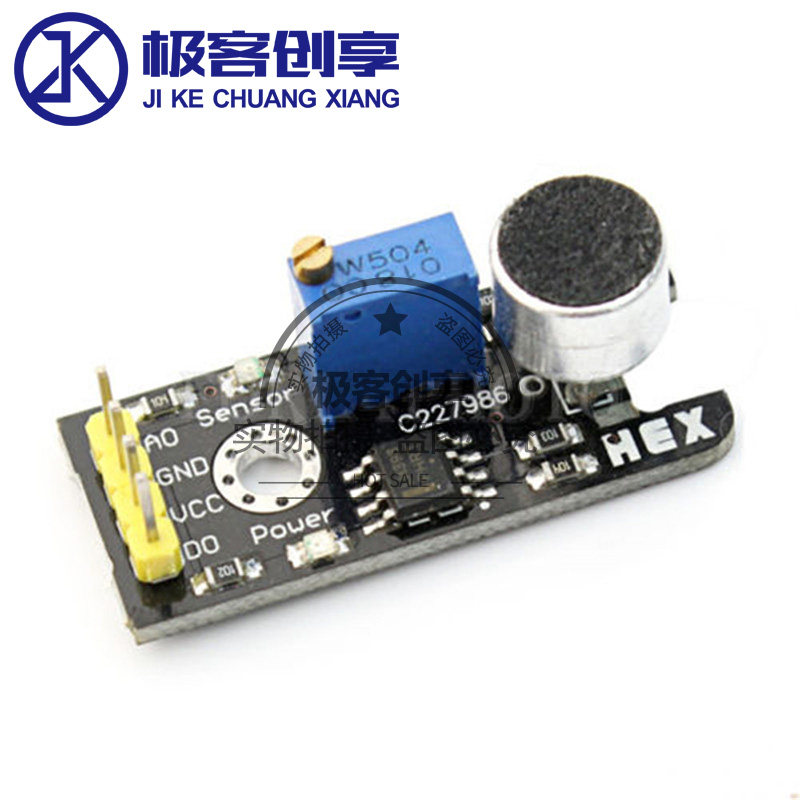 Analog Sound Sensor Module Voice Detection Mikhead Whistleblows Module Microphone Control Sound Control Sensor Board