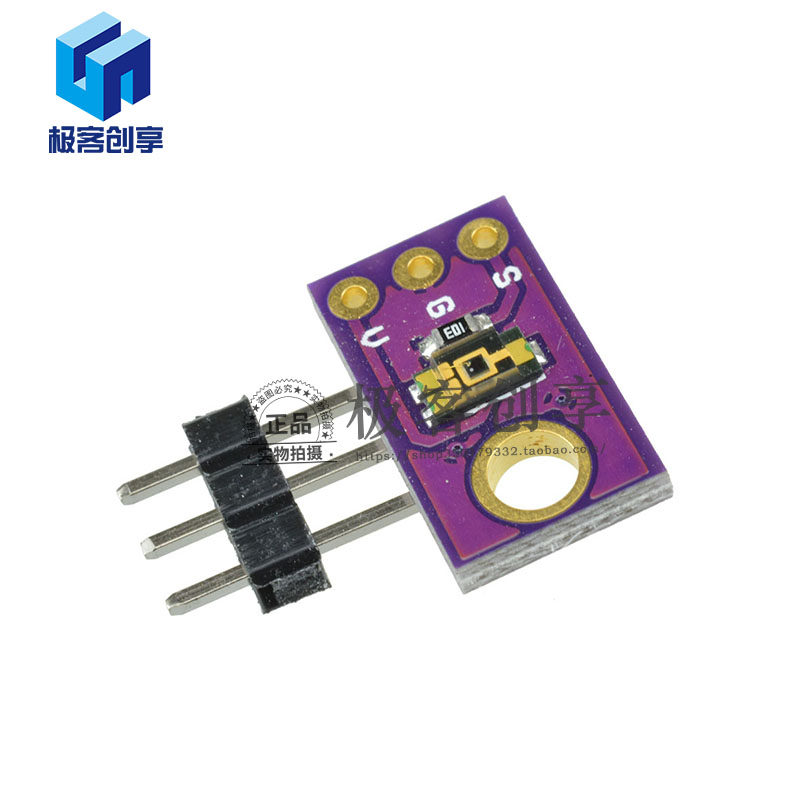 TEMT6000 Environmental Light Sensor Module simulates the light intensity module visible light sensor module