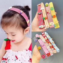 Baby hair accessories baby Liu Hai stickers Velcro hair hoop girl hair artifact children hair patch headband girl headgear