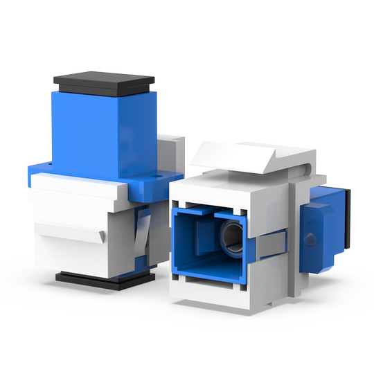 Zhehua flange module compatible patch panel panel