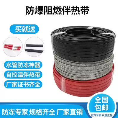 Electric tropical belt heating tropical solar pipe electric heating with water pipe antifreeze heating wire automatic temperature control 220V