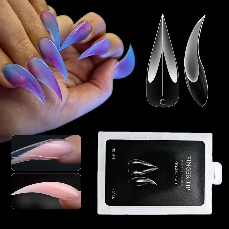 Ao Run Crack Claw Dragon Claw Nail Mold Cat Claw Nail Art Special Nail Mold Super Long and Exaggerated No Paper Support Needed