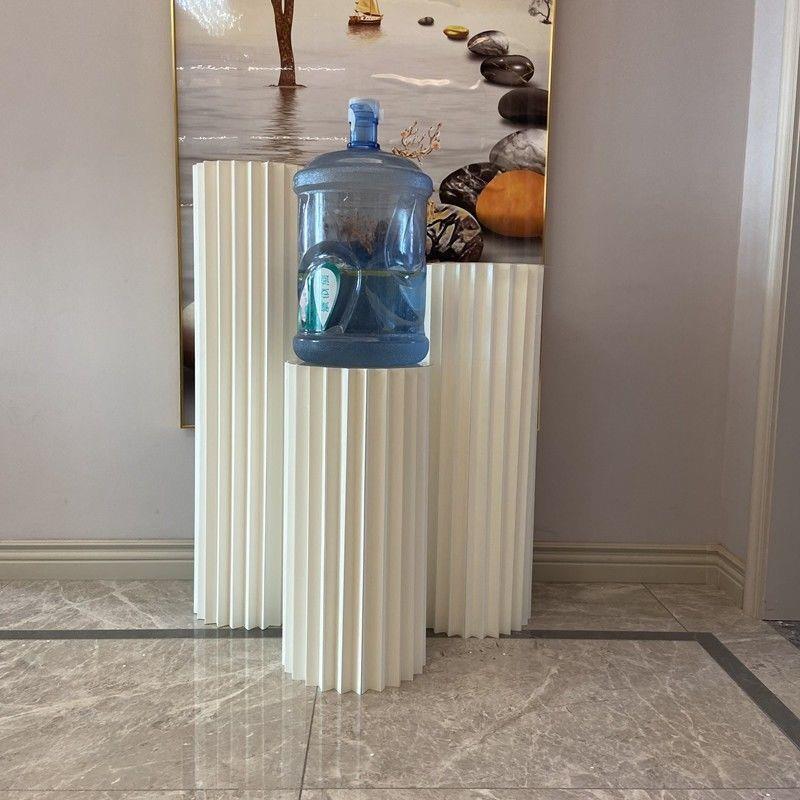 Dessert Table Display Stand Wedding Folding Cylindrical Paper Roman Column Folding Ornament Shopping Mall Window Birthday Party Decoration