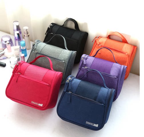 Order Making Event Gift Practical Travel Containing Wash Bag Makeup Bag Mesh Yarn Imprint Logo Enterprise Promotional Giveaway