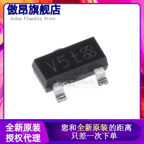 Оригинальный аутентичный PESD12VL2BT SOT23 Silk-Print Patch Patch TVS Электростатический защитный диод