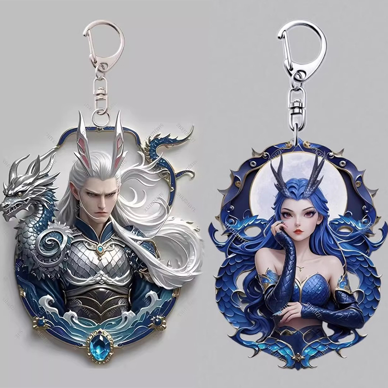 Nezha Keychain Pendant Anime and Film Merchandise Ao Guang Cartoon Phone Chain Decoration Collectible Commemorative 2025 New Model Nezha Keychain Pendant Anime and Film Merchandise Ao Guang Cartoon Phone Chain Decoration Collectible Commemorative 2025 New Model