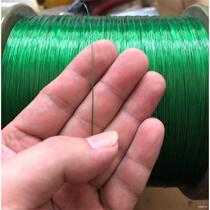 Grape rack steel wire cable 304 stainless steel green plastic coated soft wire rope binding plant fishing line fish lock buckle