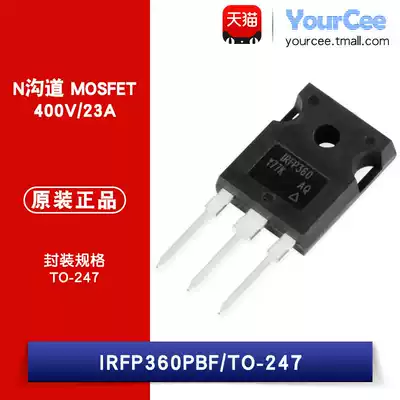 Original in-line IRFP360PBF TO-247 N channel 400V 23A MOSFET