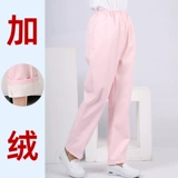 Флисовая утепленная белая униформа медсестры, увеличенная толщина