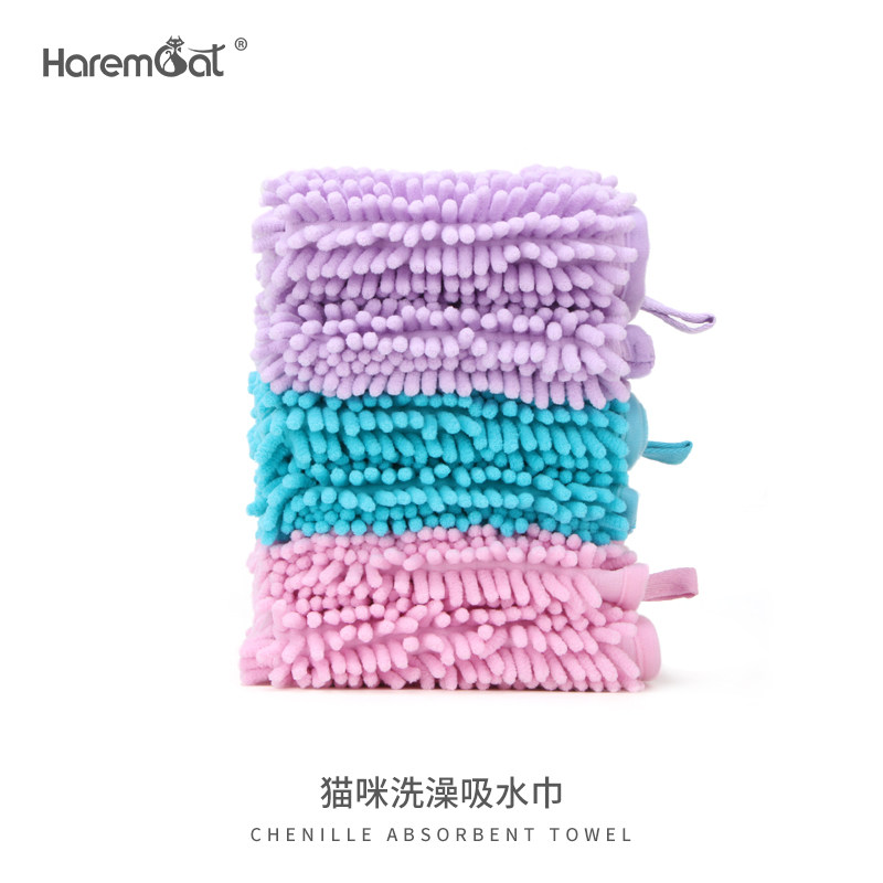 Pet Suction Towels Cat Bath Towels Cat Bathing Speed Dry Big Snores Towels Towel Dog Cat With Absorbent Towel