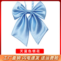 Childrens collar flower boy girl student baby toddler accessories suit dress shirt small tie small collar flower