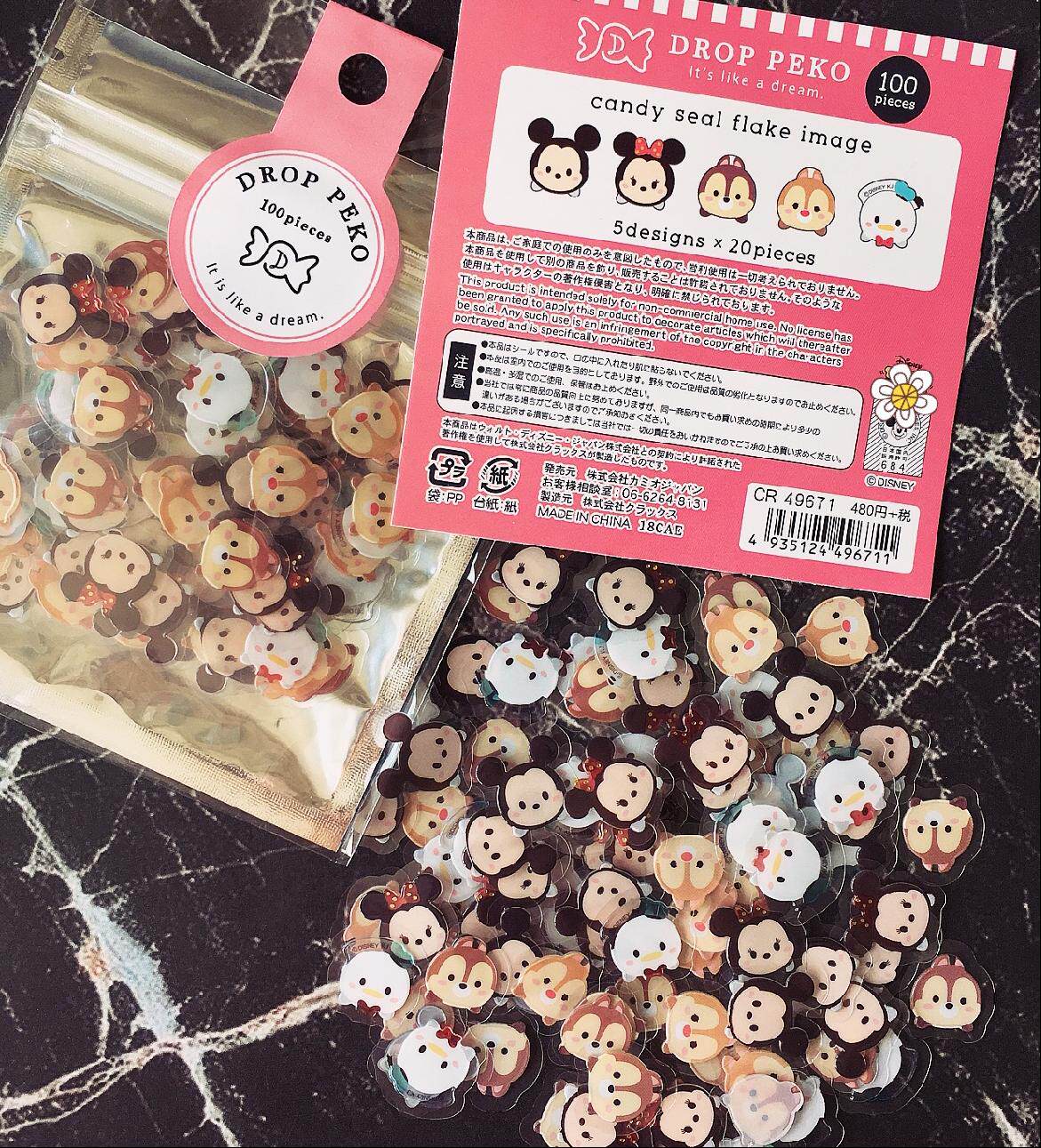 (Buy 2 Get 1) Cartoon Student Sticker Hand Account Sticker Mickey Three Eyes Squirrel Spider Snu Sticker