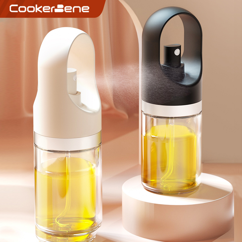 Cookerbene oil jet kitchen cooker oil spray air pressure barbecue injection olive oil control oil pot flask bottle