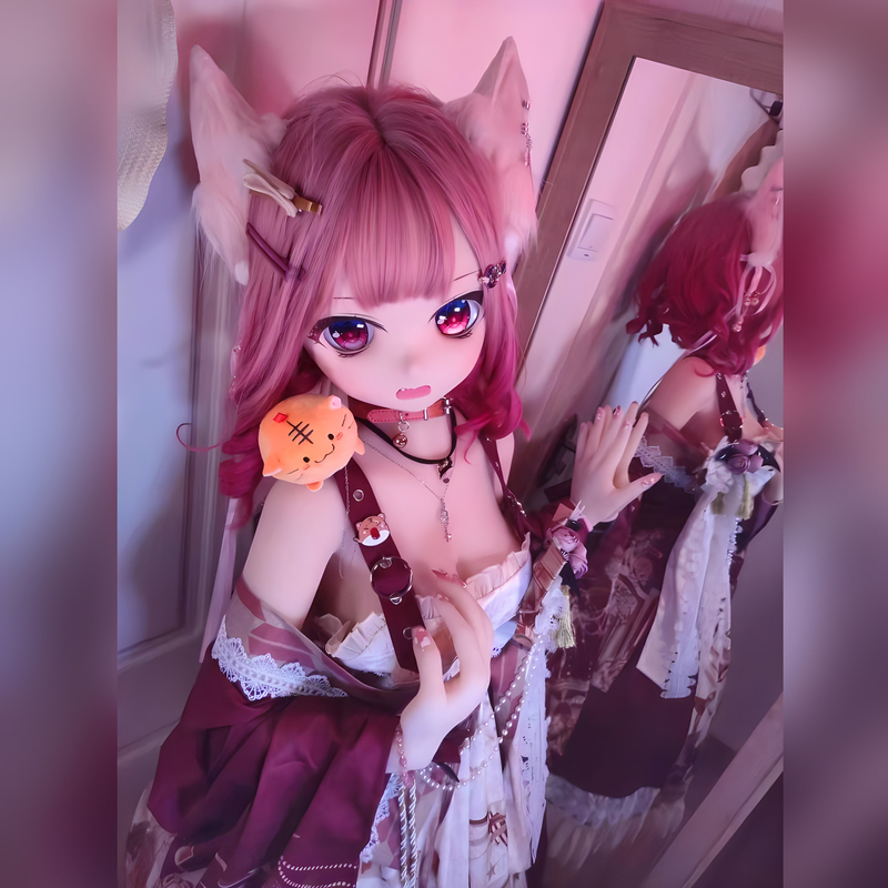 Life-Size Figure Doll Japanese Anime Large Model Xiao Fei Shen Giant Female Anime Movable Open-Joint Soft Plastic Doll Ornament