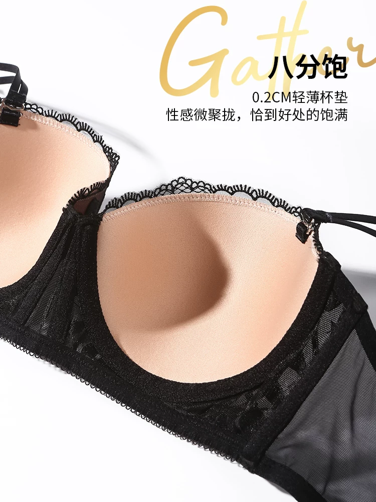 Push up bra, breathable summer sexy underwear