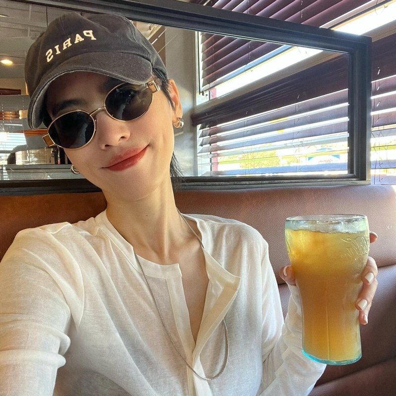 Chicee/Ding Edition! Old Money Style Relaxed Metal Cat-Eye Sunglasses, Retro Fashionable Sun Protection Sunglasses