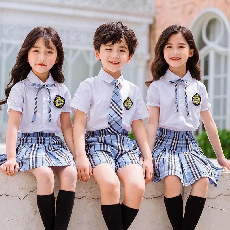 Kindergarten Garden uniforms 2020 Summer new Inn College Wind suit Primary school students Class uniforms Great class graduation photos costumes