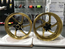 Italian OZ aluminum alloy forged wheel YAMAHA R1 2015-2018 six-pillar gold