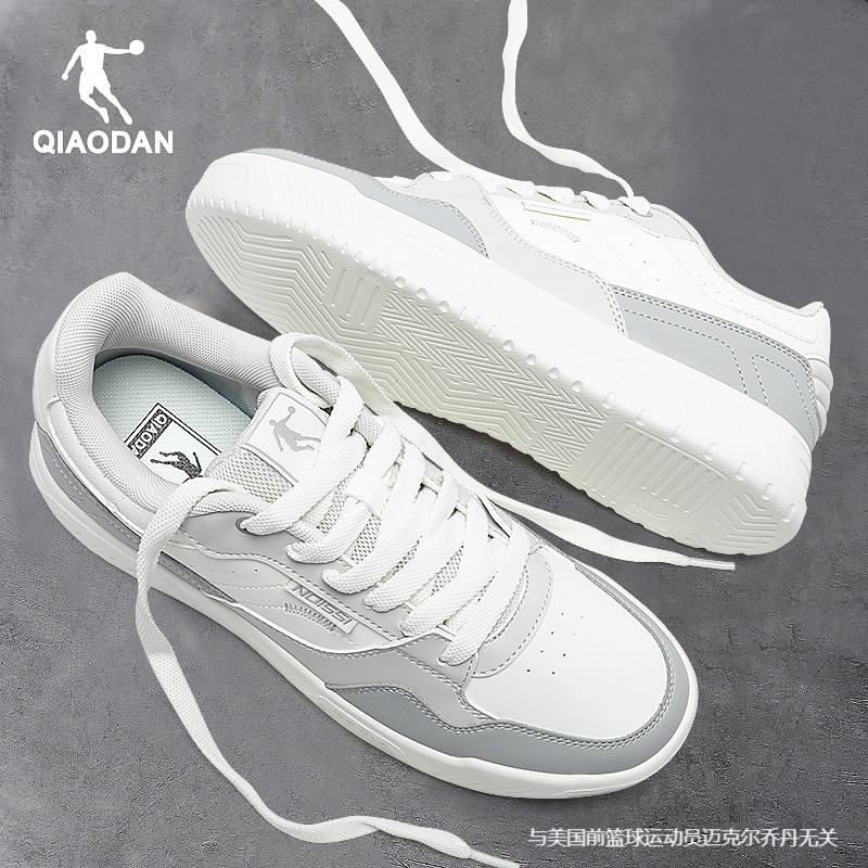 Jordan Sports Shoes Men's Shoes 2026 New Summer Leather White Shoes Official Flagship Store Genuine Men's Sneakers