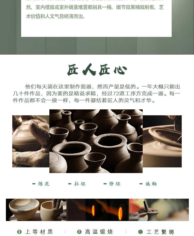 Jingdezhen manual coarse TaoHua device do old imitation pottery unearthed pottery vase flowerpot hotel home is suing furnishing articles