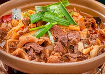 Southeast alcohol Hubei Gong'an County Southeast alcohol tunnel and beef hot pot beef three fresh heating ready-to-eat hot pot 600g