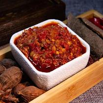 Mr. Noodle Leather special production shop Shaanxi Qin pretzels chilli sauce fresh and delicious to open bottle ready-to-eat 1 bottle of more