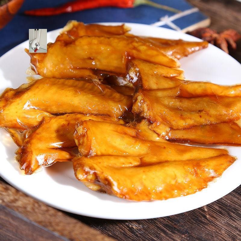 Starfan E-commerce Anchor Recommend Wing Tip Chicken Wings Mesh Red Casual Snacks With Many Delicious Fresh Savory Delicious Open Bags Ready-to-eat 22g