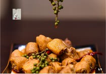 Not handsome shop crab fruit cooked food pepper and hemp crisp bone stick chicken stick bone elbow canned instant snacks 500g2 cans