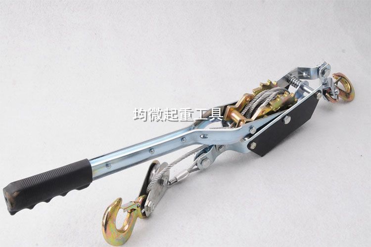 Bán chạy bộ căng cáp móc kép đa chức năng nhà kính kéo dây dây cáp bánh cóc bộ căng cáp bằng tay bộ công cụ điện - Dụng cụ thủy lực / nâng