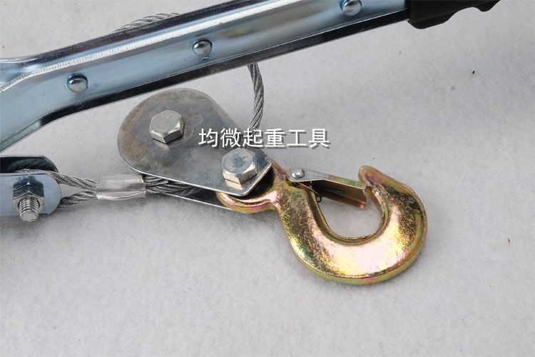 Bán chạy bộ căng cáp móc kép đa chức năng nhà kính kéo dây dây cáp bánh cóc bộ căng cáp bằng tay bộ công cụ điện - Dụng cụ thủy lực / nâng