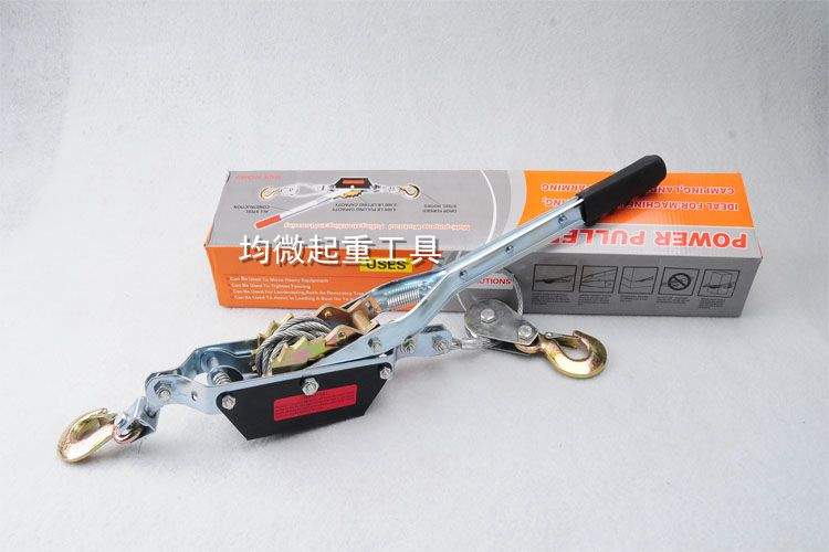 Bán chạy bộ căng cáp móc kép đa chức năng nhà kính kéo dây dây cáp bánh cóc bộ căng cáp bằng tay bộ công cụ điện - Dụng cụ thủy lực / nâng