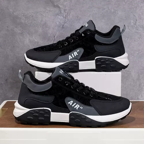 Мужская нескользящая рабочая модная универсальная спортивная спортивная обувь для отдыха, мягкая подошва