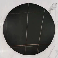 Матово-черное золото [Каменная плита] [40 см] Устойчивость к высоким температурам [Без вращающегося сердечника]