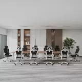 会议室座椅家用升降电脑椅书房办公透气网椅职员舒适转椅学习椅子