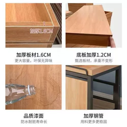 Супермаркет Ayric Fruit Shelter показ фруктовые полки творческий многослойный магазин фруктов.