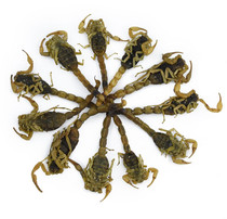 1 piece of high-quality Chinese medicinal materials whole scorpion whole worm big whole scorpion less salt scorpion 250g