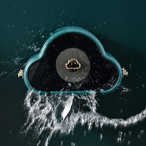 Cloud face towel storage box Punch-free wall-mounted disposable cotton tissue box Bathroom toilet